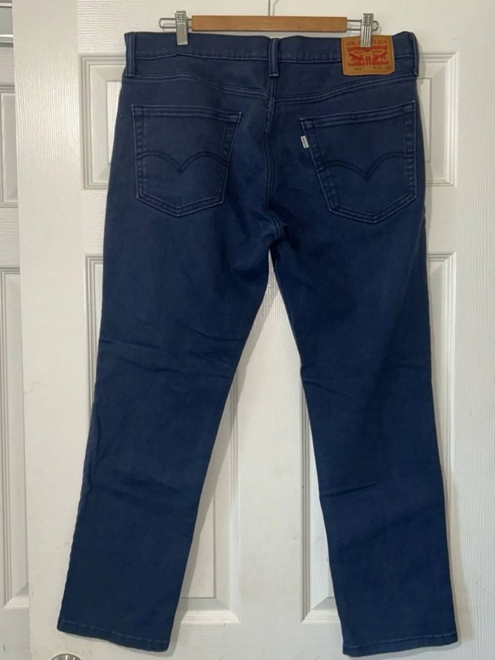 Levi's Men's Navy Straight Jeans